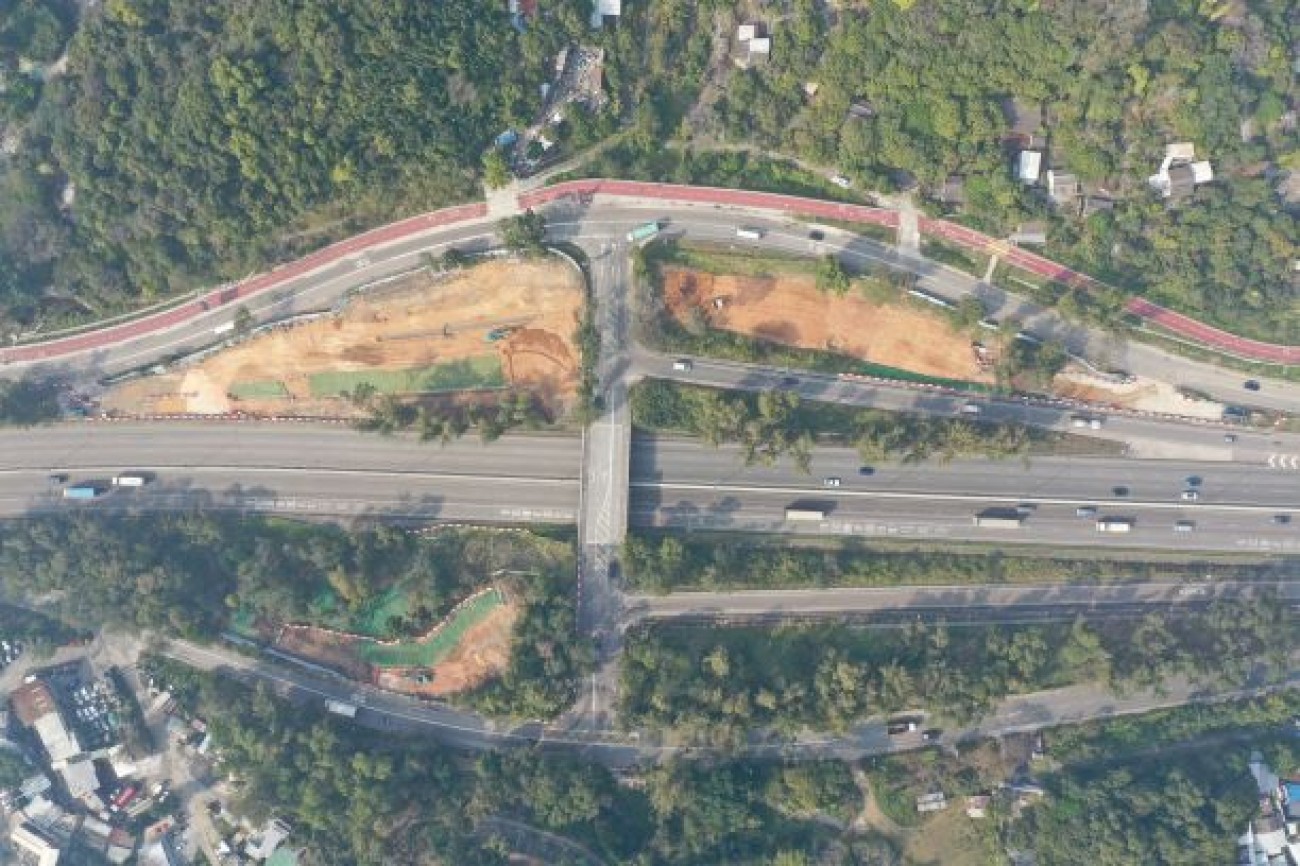 2022-02 Construction of Pak Shek Au Interchange